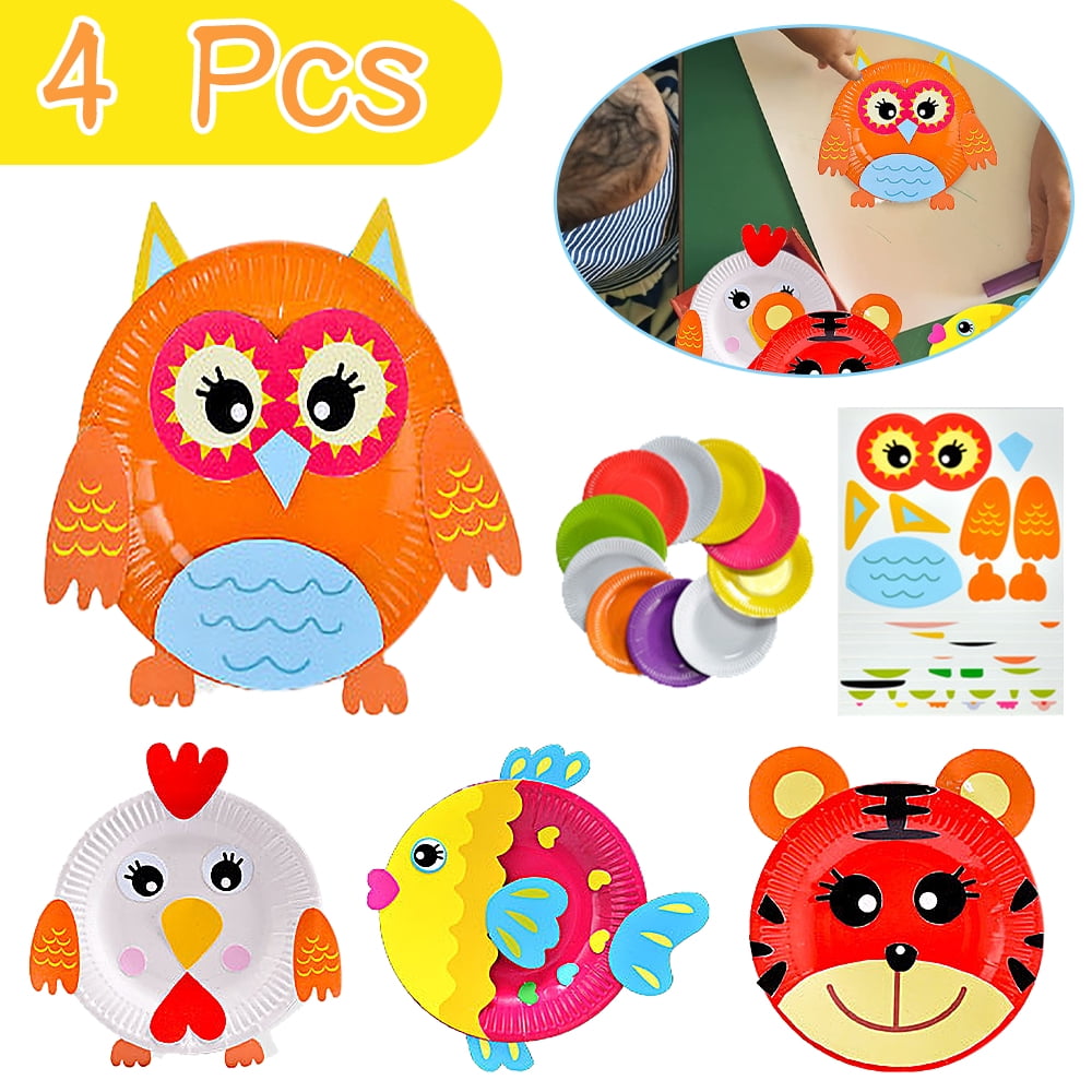 Mirada Paper Plate Animal Art & Craft Kit for Kids main image 0