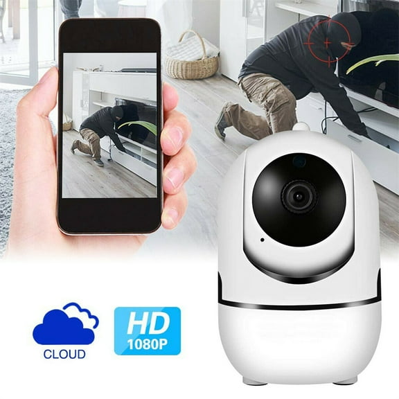 MesaSe Security Camera 1080P HD Pet/Baby/Nanny/Elderly Monitor with Sound Motion Detection 2-Way Audio,Pan/Tilt/Zoom WiFi Surveillance Camera,Wireless Home Cam with Night Vision Works