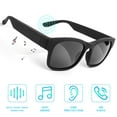 thumbnail image 1 of Mesase Unisex Smart Sunglasses with Bluetooth, Black, 1 of 7