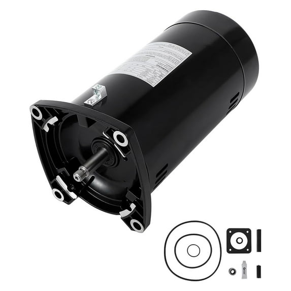 Mescukay 1 HP Pool Pump Motor & Seal Kit, Up-Rated 48Y Frame, Compatible with Sta-Rite Dura-Glas, Max-Flow II, Whisper-Flo, 3450 RPM, USQ1102