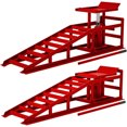 thumbnail image 1 of Mescukay 2 Pack Hydraulic Car Ramps, 6600lbs 3T Low Profile Auto Car Truck Vehicle Service Ramps Lift for Garage Car Repair, 1 of 6