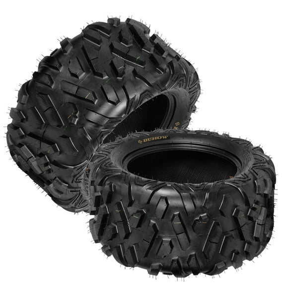 Mescukay 26x11-14 ATV Tires Set of 2, 26x11x14 All Terrain ATV UTV Tires for Trail, Desert, Mud, Dirt, Street, Sand, 6PR Tubeless