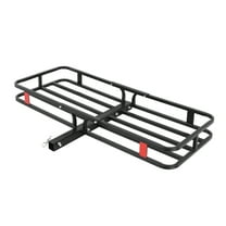 Mescukay 500 lbs Heavy Duty Hitch Cargo Carrier, 53" x 19" x 6" Rear Luggage Rack Basket, Hitch Mount Cargo Carrier for RV Truck SUV Van, Black