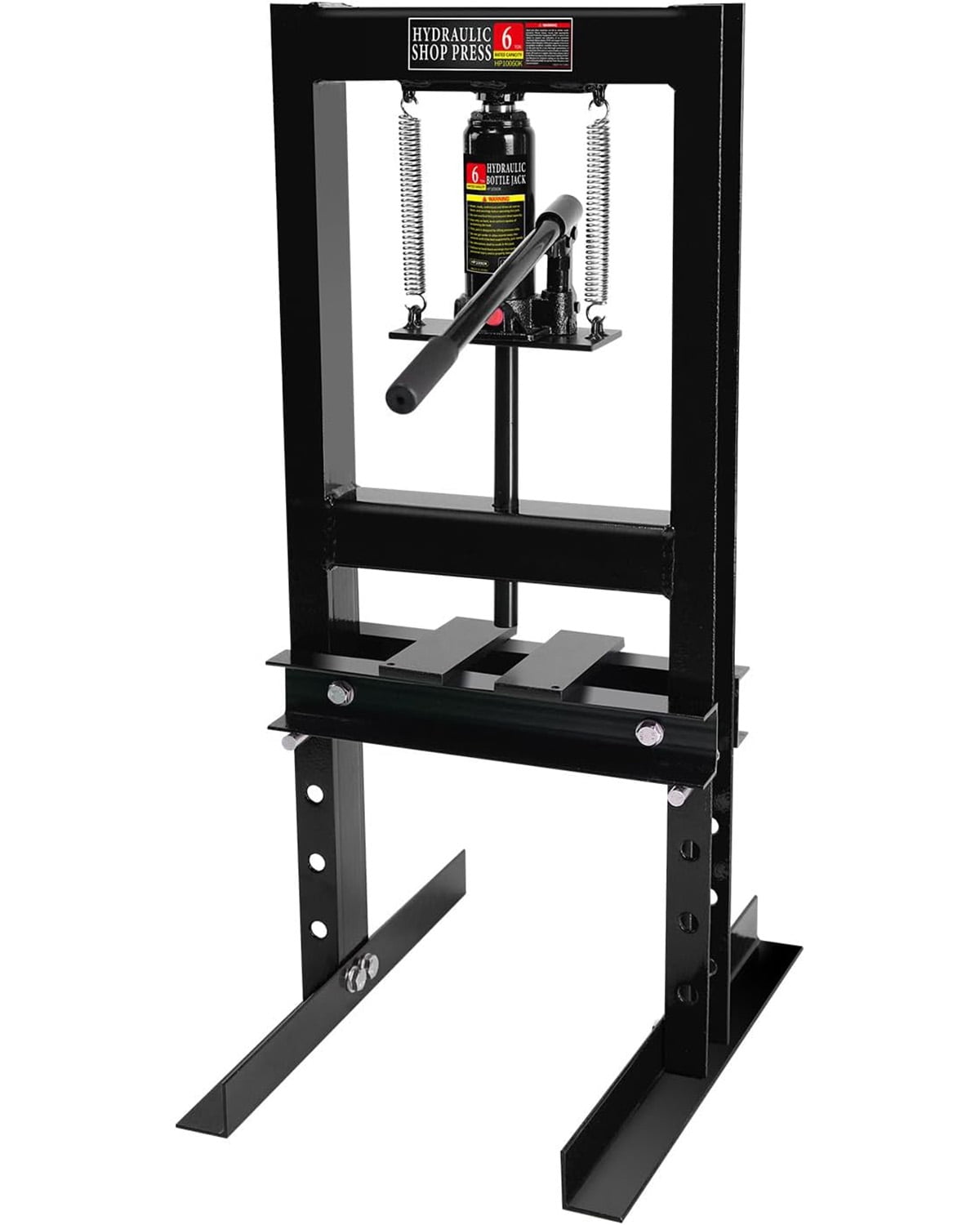 Mescukay 6 Ton Hydraulic Press, H-Frame Garage Floor Shop Press with ...
