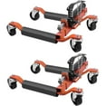 thumbnail image 1 of Mescukay Car Wheel Dolly Set of 2, 1500LBS Capacity Car Dolly with Hydraulic Tire Jack for Vehicle Positioning for Truck RV Trailer, 1 of 6