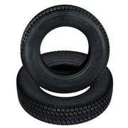 Mescukay ST205/75D14 Trailer Tires, Heavy-Duty Load Range C, 14" Tires for Utility, Boat, and Camper Trailers, 6PR Durable All-Weather Replacement Tires