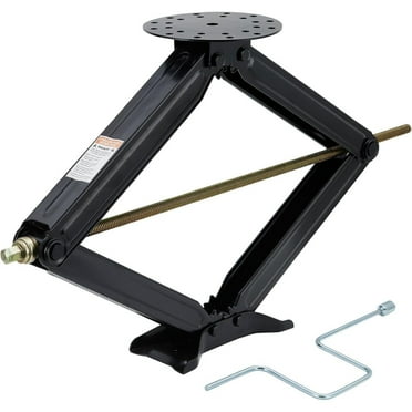 Mescukay Scissor Lift Jack, 3.4Ton(7500 Lbs) Capacity Car Jack with 4.33" to 30" Adjustable Height, Portable RV Scissor Jack for Sedan, SUV, Truck Repair Tire/RV Keep Stabilizing