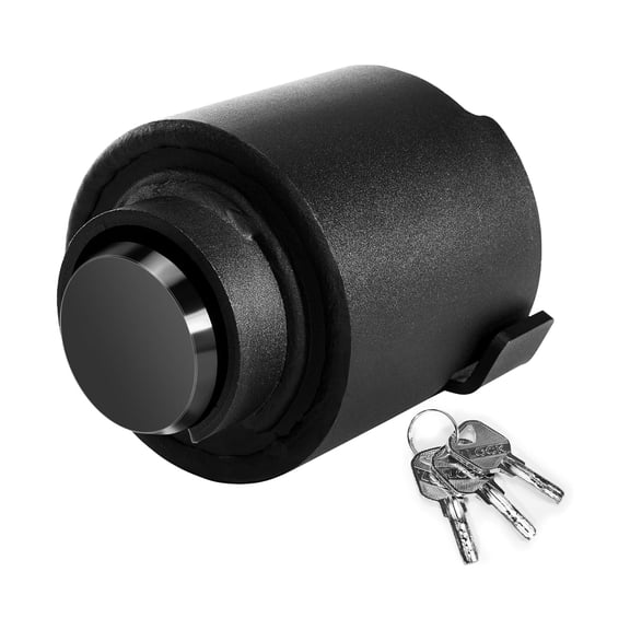 Mescukay Trailer Coupler Lock Fits 2-5/16 inch Couplers Heavy Duty Steel Tow Hitch Lock