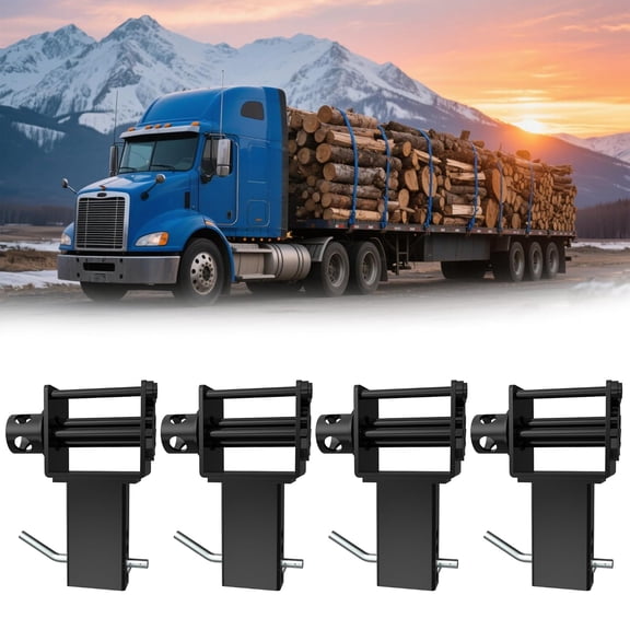 Mescukay Trailer Stake Pocket Winch, Utility Capacity 16200 LBS Stake Pocket Winch with 4 Cotter Pin Holes for Flatbeds, Trailers, Trucks