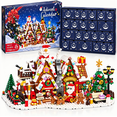 thumbnail image 1 of Mesemi Advent Calendar 2026 for Kids, Christmas 24 Day Advent Calendar, 1750Pcs Gingerbread House Building Blocks, Christmas Holiday Gift for Boys Girls, 1 of 10