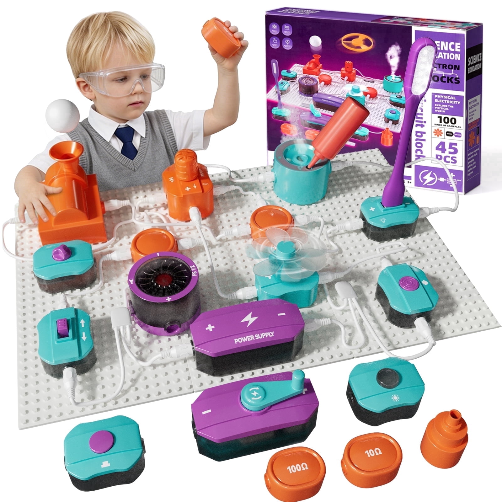 スキズ チャンビンペンスターターセット Mesemi Kids Science STEM Toys Kit, 450+ Projects, for Ages 6-12