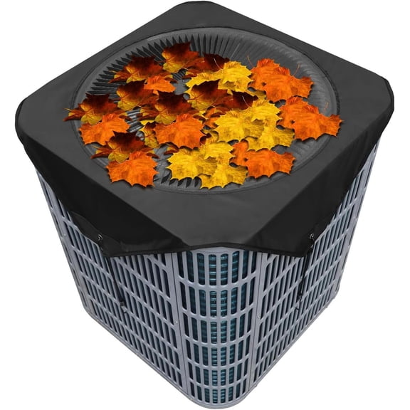 Mesh AC Covers for Outside Air Conditioner Covers Breathable AC Condenser Compressor Cover for Outside AC Unit Covers Outdoor Stops Pine Debris & Leaves - 28" x 28"
