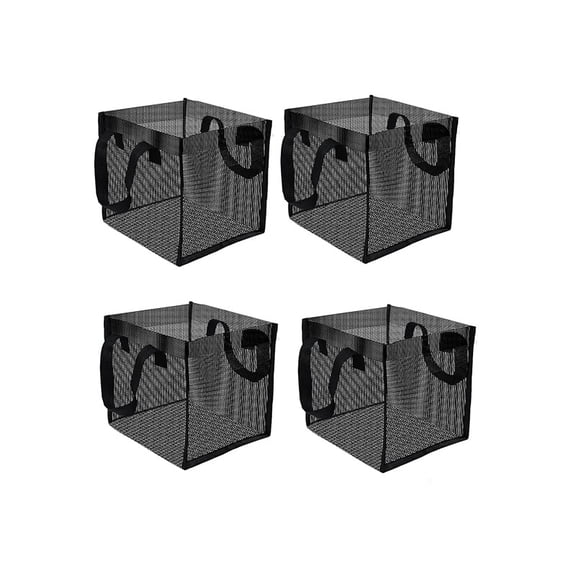 Mesh Aquatic Plant Baskets for Pond Landscaping, Set of Heavy-Duty Planting Baskets with Integrated Handle, Practical Water Lily and Lotus Pot for Aquatic Gardening