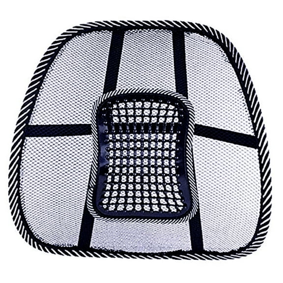 Mesh Back Support Rest With Massage Pegs Lower Back Lumbar Support For Car Home And Office Chair