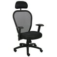 thumbnail image 1 of Mesh Back Task Chair with Head Rest, 1 of 2