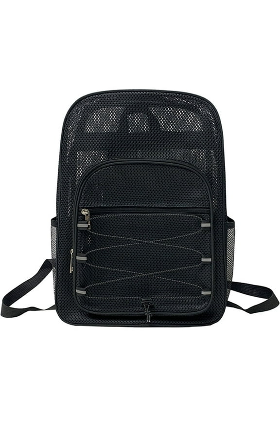Mesh Backpack, College Bookbag for Adults, Perfect for Commuting, Swimming, Outdoor Sports