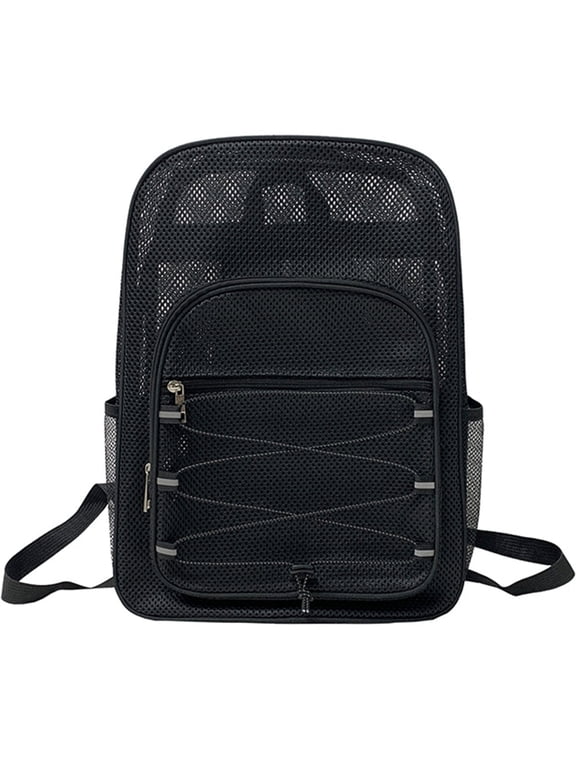 Mesh Backpack, College Bookbag for Adults, Perfect for Commuting, Swimming, Outdoor Sports