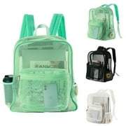 Mesh Backpack For Work and School Heavy Duty Backpack For Students Men Women, Teal Color