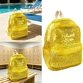thumbnail image 1 of Mesh Backpack Large Capacity Portable Open Design Backpack for Beach Travel Outdoors Swimming Daily Leisure Shopping Youth and Adults Lightweight Foldable Daypack, 1 of 9