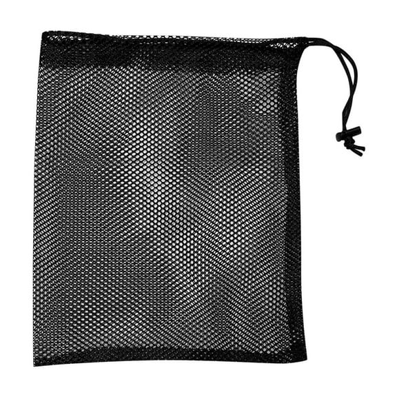 Mesh Bag Drawstring Nylon For Gym Travel Sports Equipment Storage