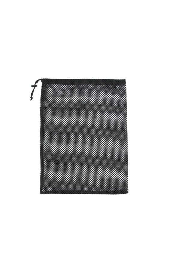 Mesh Bags Drawstring, Multi Purpose Mesh Bag with Lock, Multipurpose Storage Bags for Gym, Balls, Beach, Laundry,For Home Use Convenient Storage Laundry Bags Sports Net Vegetable Travel(Black,12x10")