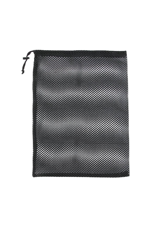 Mesh Bags Drawstring, Multi Purpose Mesh Bag with Lock, Multipurpose Storage Bags for Gym, Balls, Beach, Laundry,For Home Use Convenient Storage Laundry Bags Sports Net Vegetable Travel(Black,12x10")