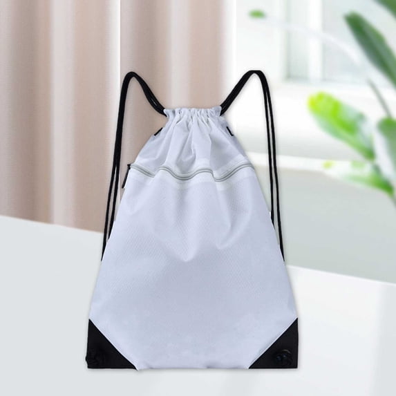 Mesh Ball Backpack with Drawstring Pocket, Lightweight Sports Equipment Bag for Soccer Basketball Volleyball, Breathable Gym School Outdoor Pack for Boys Girls Men Women