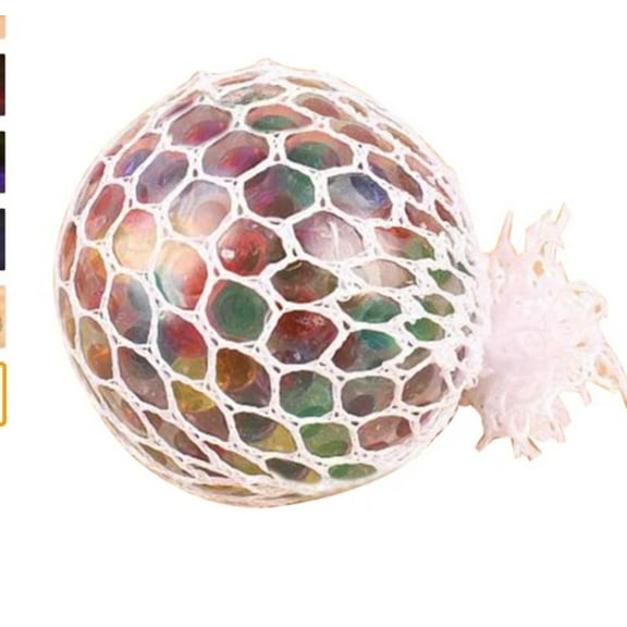 Mesh Ball Multi Color Vent Grape Ball Squeezing Toys