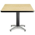 thumbnail image 1 of Model MT42SQ 42" Square Multi-Purpose Mesh Base Table - Oak, 1 of 9