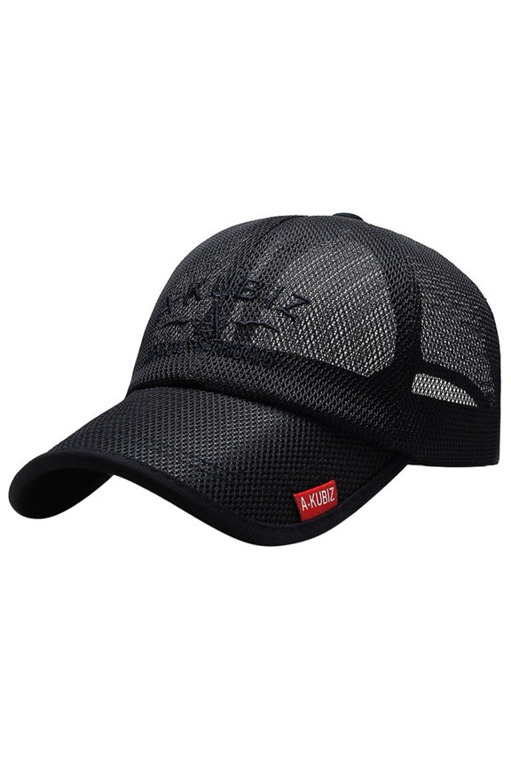 Mesh Baseball Cap for Men Women Summer Running Sports Hat Breathable Quick Dry Trucker Hats