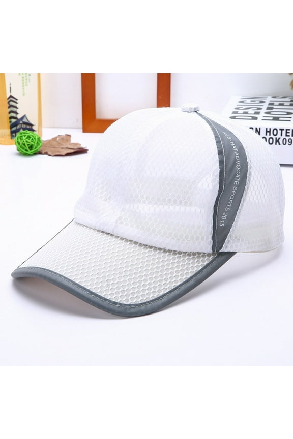 Mesh Baseball Hat for Men Women Spring Summer Running Sports Hat Breathable Quick Dry Ball Caps for Men Women
