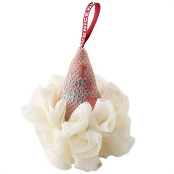 Mesh Bath Sponges Shower Loofahs 4-Pack, 50g Exfoliating Body Wash Balls for Men and Women, Soft Dense Mesh Balls for Gentle Skin Cleansing and Foaming with Soap or Shower Gel