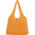 thumbnail image 1 of Mesh Beach Tote Bag Shoulder Bag Handbags Knitting Hollow Summer Bag Hobo Bag Aesthetic for Women, 1 of 8