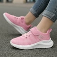 thumbnail image 1 of Mesh Boys Girls Shoes Running Walking Sports Sneakers for Toddler/Little Kid/Big Kid,Color Light Pink,Size 12, 1 of 6