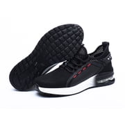 Mesh Breathable Working Shoes for Men Steel Toe Safety Shoes Lightweight Anti Pierce Sneakers Casual Shoes