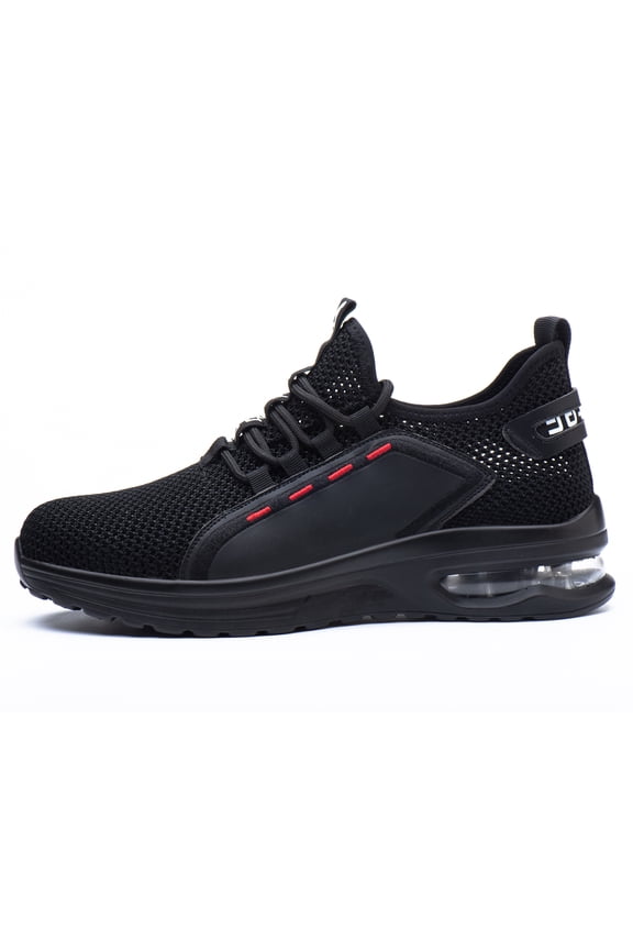 Mesh Breathable Working Shoes for Men Steel Toe Safety Shoes Lightweight Anti Pierce Sneakers Casual Shoes