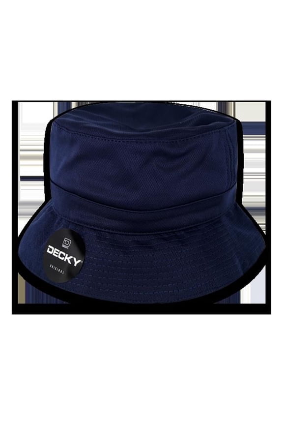 Mesh Bucket Hat, Navy