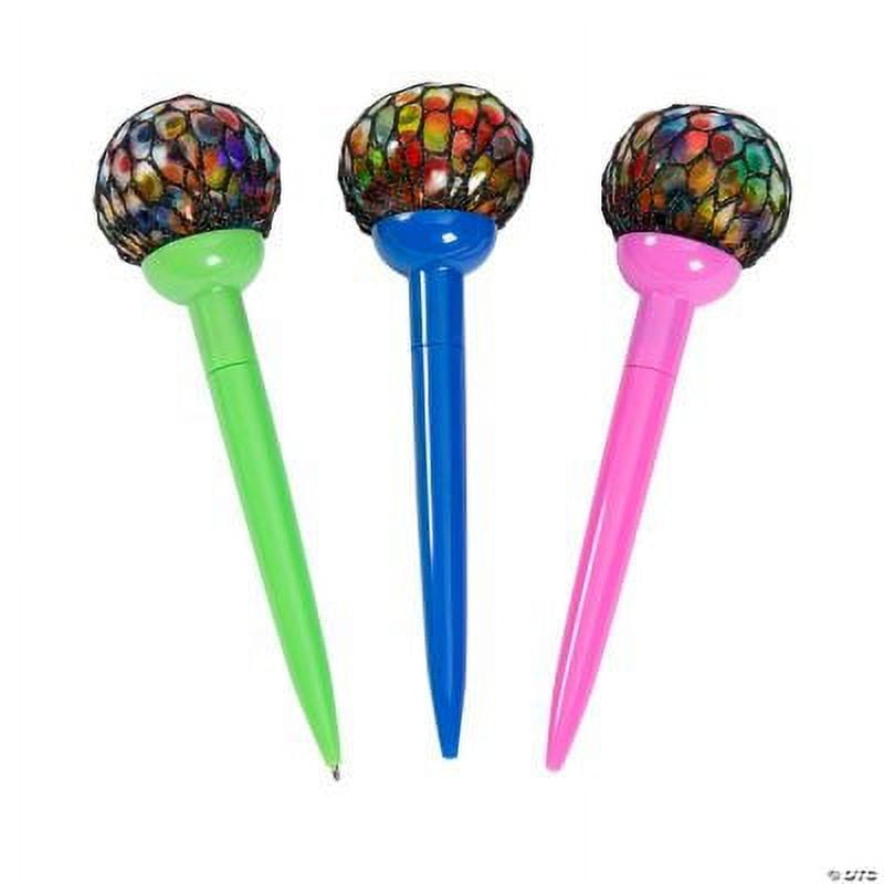 Beadable Ballpoint Pens Bead Rollerball Pen Plastic DIY Ink Pens Beaded Pens  Gift for Kid Student Office School Supplies 