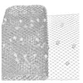 thumbnail image 1 of Mesh Craft Sewing Trim Stretch Mesh for Christmas Celebration, 40 Inch Tulle Gauze Strap Colorful Netting Applique, 1 of 9