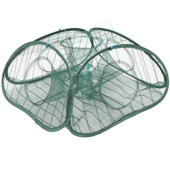 LHX Mesh Crawfish Trap Fishing Trap Netting Reusable Crab Trap Fishing Bait Trap Fishing Mesh