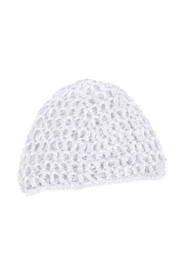 Mesh Crochet Hair Net Snood Beanie Lightweight Elastic Knit Comfort for Women Styling and Sports