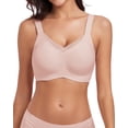 thumbnail image 1 of Wireless Bras for Women V Mesh Seamless Bra No Underwire Full Coverage Supportive Everyday Bralette, 1 of 8