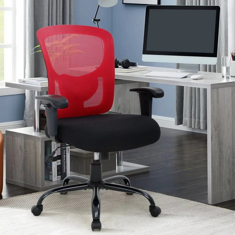 Big and Tall Office Chair 400lbs Cheap Desk Chair Mesh Computer