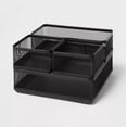 thumbnail image 1 of Mesh Desk Organizer Black, 1 of 2