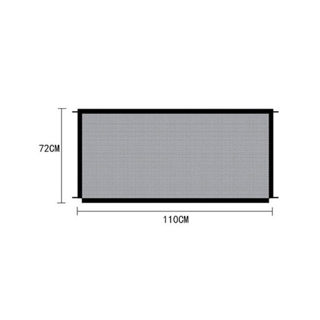 Mesh Dog Gate Folding Magic Pet Gate Extra Wide Pet Safety Guard