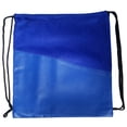 thumbnail image 1 of Mesh Drawstring Backpack Sackpack, Team Color Royal Blue, 1 of 2