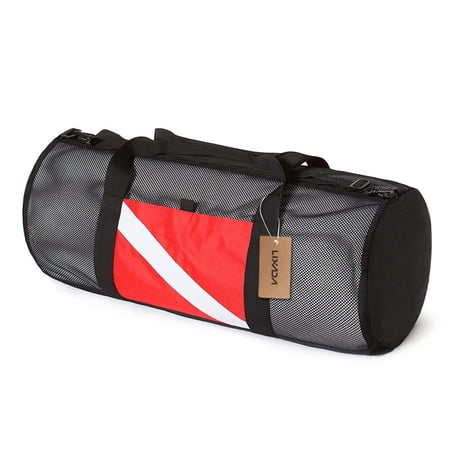 Mesh Duffel Bag for Sports and Travel Use