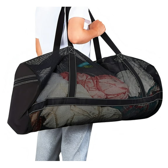 Mesh Duffle Bag Extra Large Snorkeling Equipment Carry Bag for Scuba Dive or Snorkel Gear Ideal for Beach Pool Swimming Free Diving