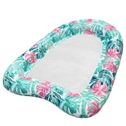 Mesh Fabric Water Lounge Chair Summer Pool Floating Lounge for Water Floating and Poolside Lounging Activity for Pool and Beach 45x34Inch