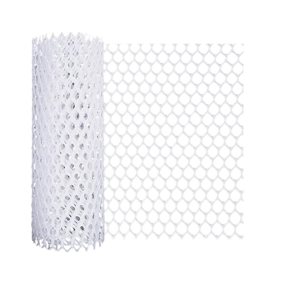 Mesh Fence Construction Fence Mesh Durable Lightweight Fence Coiled Wire Frame Flower Net Handicrafts Horticultural Poultry Fence Garden Flower Net